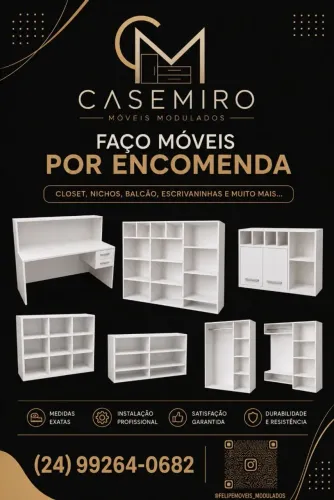 Moveis planejados e modulados
