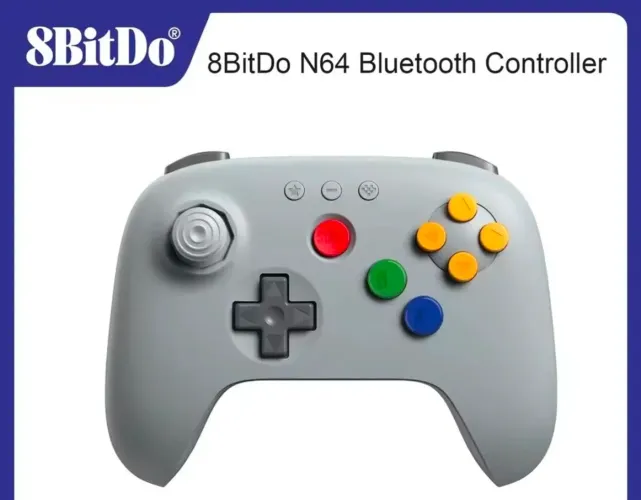 Controle 8bitdo n64 (versão somente Pc e 64)