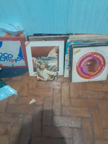 110 discos de vinil vários ritmo
