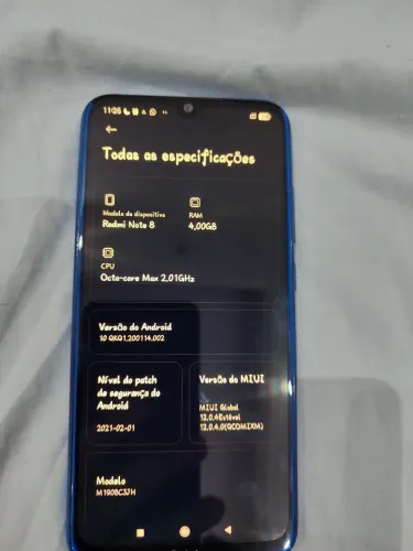 Xiaome note 8
