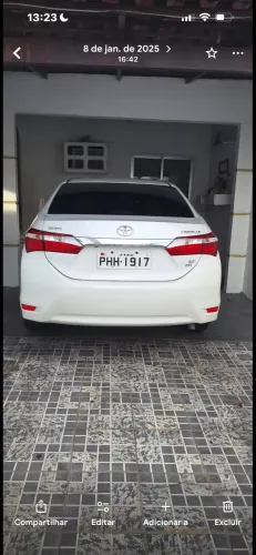 Toyota Corolla XEI 2.0 Flex 16V Aut. 2016