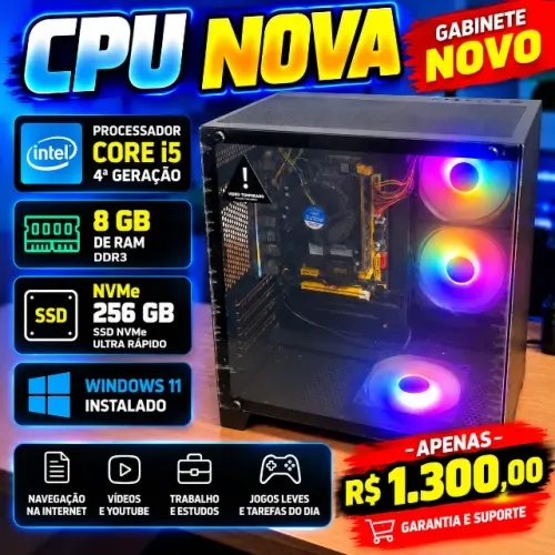 CPU Core i5 4ª Geração