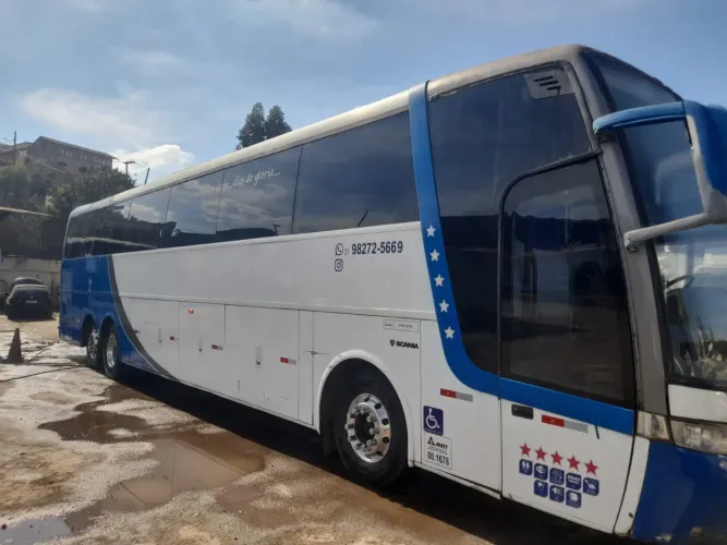 Scania 124 360 2001 aceita troca 