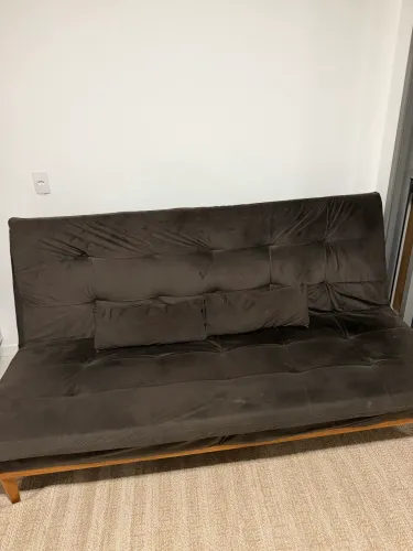 SOFÁ CAMA MARROM