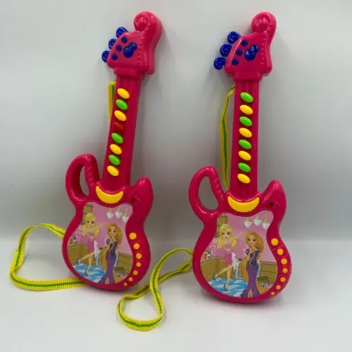 Brinquedo Guitarra Infantil Piano e Musical - R$ 34,99