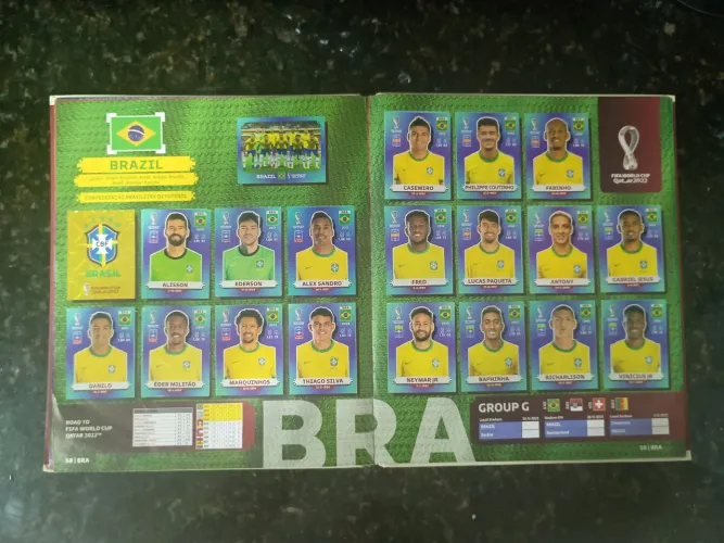 Álbum Capa Dura Completo da Copa de 2022