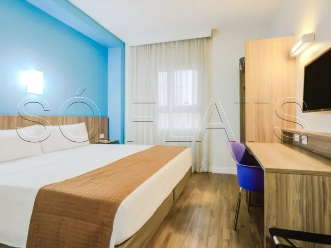 Flat Transamerica Fit Campinas, disponível para venda com 23m², 1 dormitório e 1 vaga
