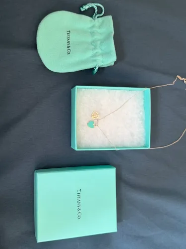 Colar Tiffany&co Return to Tiffany com diamante mini