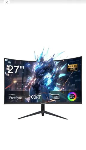 Monitor Curvo Nexara 27? Full HD 100Hz AMD FreeSync 100% sRGB VA