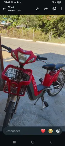 Bicicleta elétrica .