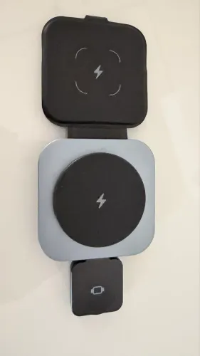 Carregador indução 3 em 1