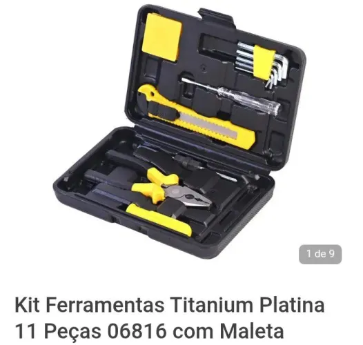 Maleta com 11ferramentas