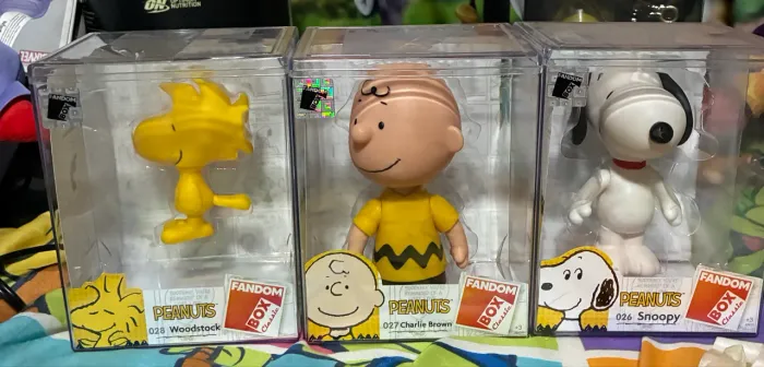 Kit Fandom Box Classic Peanuts - Snoopy + Charlie Brown + Woodstock