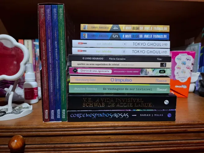 Livros e mangás (olhar a descrição)