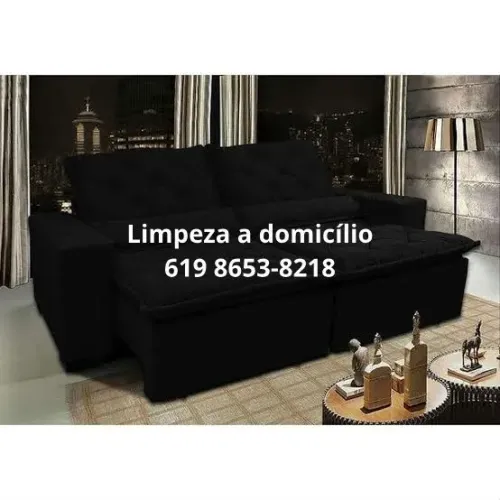 Limpeza de sofá 