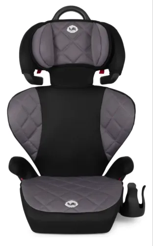 Cadeirinha Infantil Carro Triton Preto E Cinza Tutti Baby Cor Preto/Cinza