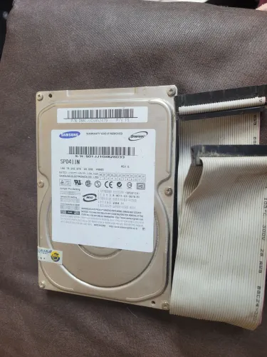 Hd ide 40gb coleção com cabo