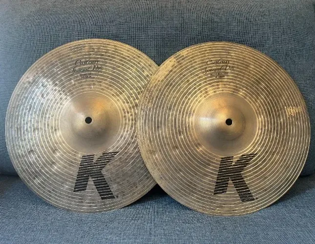 Prato Hi Hat Zildjian K Custom Special Dry Chimbal