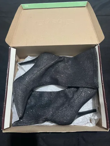 Bota Cano curto Brilhosa N 37