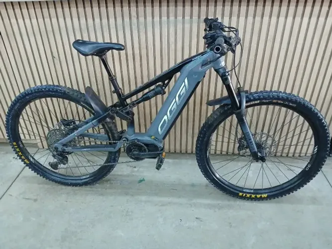 Bicicleta E-bike MTB Full Suspension OGGI Razzo Sport motor T110 - Tamanho 15