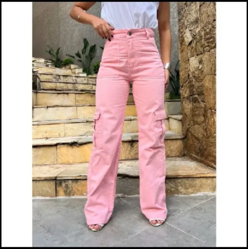 Calca cargo Feminina 