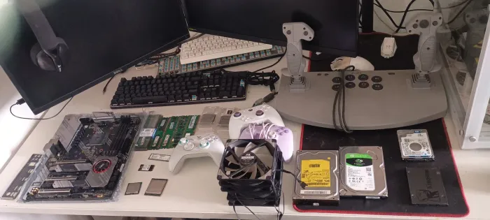 Lote eletrônicos/pc gamer/videogame