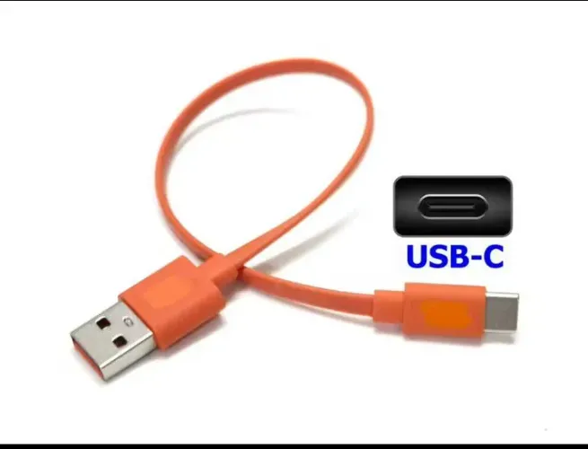 Cabo de carregamento tipo C USB-C Jbl 20cm