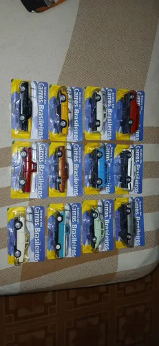 Coleção de carrinhos "A história dos carros brasileiros"