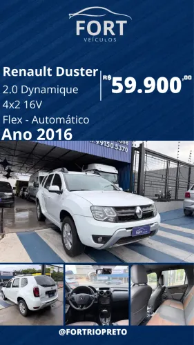 Renault Duster Dynamique 2.0 Hi-flex 16V Aut. 2016