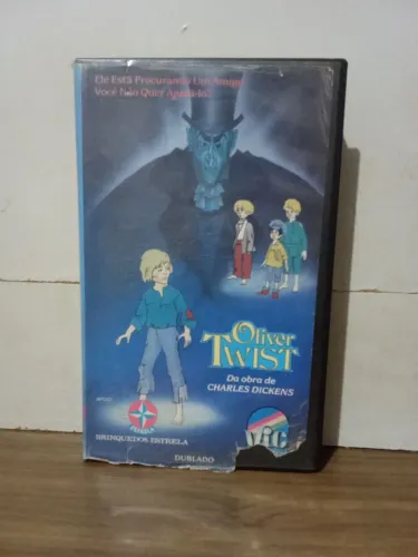 Vhs filme Oliver Twist (dublado)