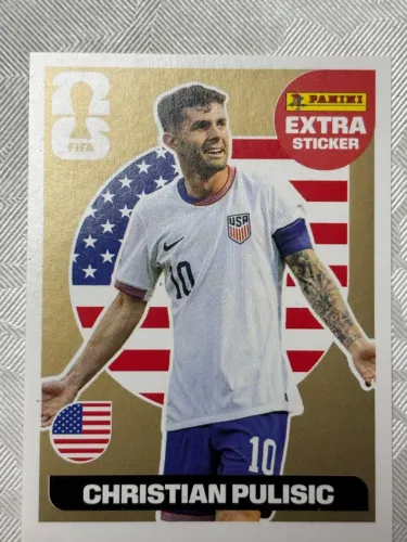 Carta de ouro do Christian Pulisic