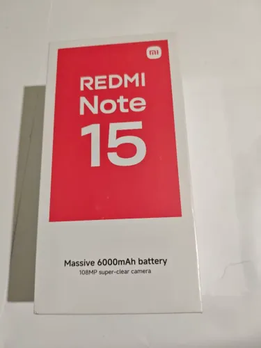 Redmi Note 15 256GB 8GB RAM Lacrado Original Xiaomi "só hoje" 