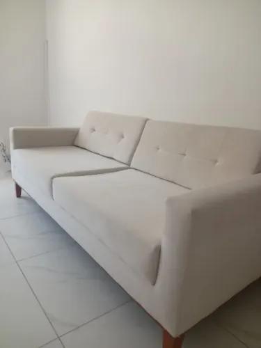 Sofá Living Mobly 3 Lugares