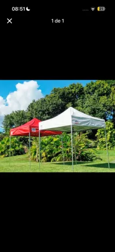 Tenda Aluban 3x3 Sanfonada ( lacrada )
