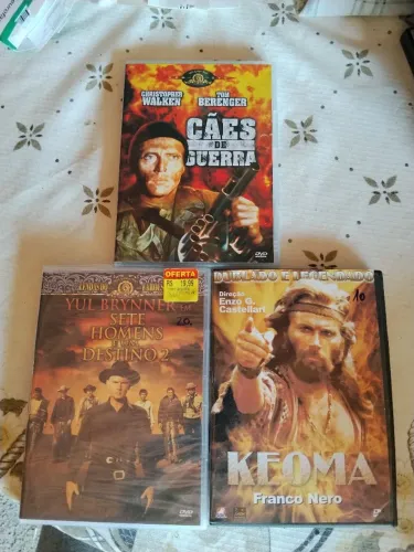 DVDs diversos R$ 25,00 cada