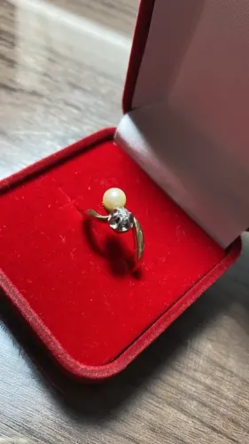 Anel Ouro Rose 18k