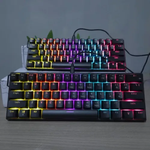 Teclado Mecânico AJAZZ NK61 - 60% Hotswap com Switch Red