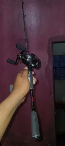 CARRETILHA SEASIR CAST-XZ + Vara RAPALA Volans de 10 a 20 libras