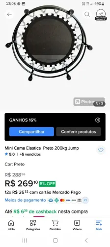 Vendo Jump Até 200 Kg