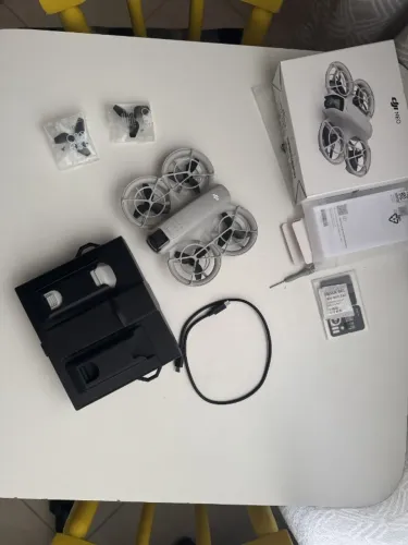 Drone DJI Neo Novo - Quase Sem Uso + Case + 2 Hélices Extras