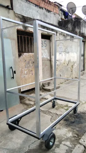 Carrinho de cachorro quente ou pipoca
