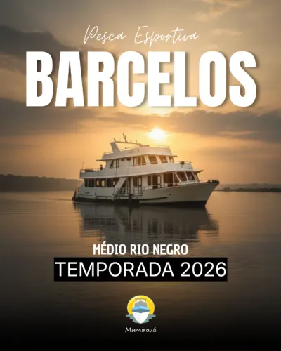 Pesca Esportiva em Barcelos - Amazonas