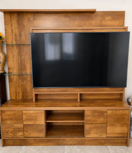 Rack com painel