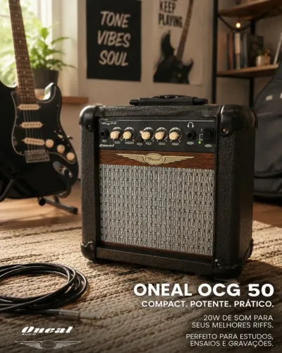 Amplificador/Cubo para Guitarra Oneal OCG 50