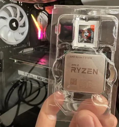 Processador Ryzen 7 5700x Sem Caixa, Versão OEM - NOVO LACRADO