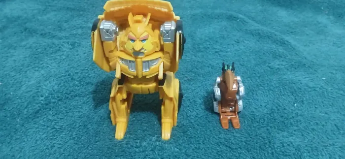 Angry Birds Transformers Hasbro Bumblebee e Grimlock Original da época