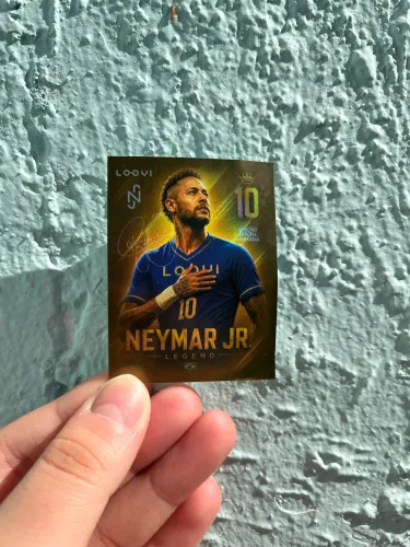 Figurinha Oficial Neymar Jr - Edição Especial Limitada Loovi 2026