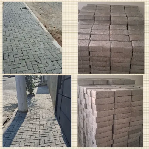 Bloquetes de Concreto Tijolinho.