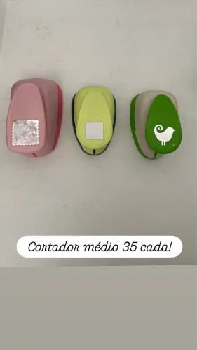 Cortador papelaria (35 reais cada)