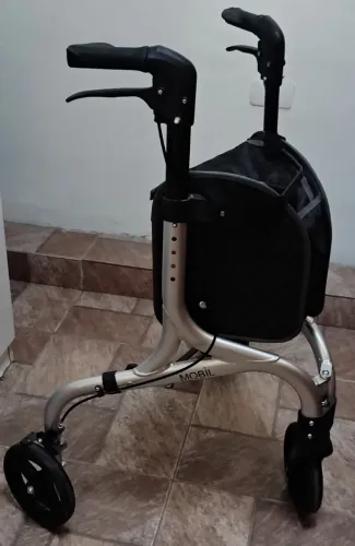 Andador Mobil Saúde 3 Rodas (Leia a descrição)